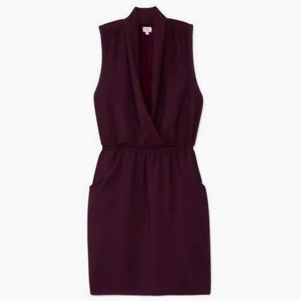 Wilfred Deep Purple Mini Dress